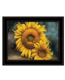 "Floral Beauty II" by Kathy Jennings, Ready to Hang Framed Print, Black Frame