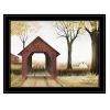 "Buck County Bridge" by Billy Jacobs, Ready to Hang Framed Print, Black Frame