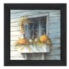 "Window Dressing" By John Rossini, Printed Wall Art, Ready To Hang Framed Poster, Black Frame