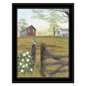 "Morning's Glory" by Billy Jacobs, Ready to Hang Framed Print, Black Frame