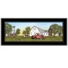 Trendy Decor 4U "Summer on the Farm" Framed Wall Art, Modern Home Decor Framed Print for Living Room, Bedroom & Farmhouse Wall Decoration by Billy Jac