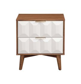 Ginny - Nightstand - Dark Brown