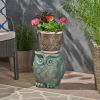 OWL GARDEN STOOL