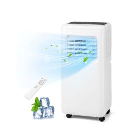 3-in-1 8000 BTU Portable Air Conditioner with Remote Control