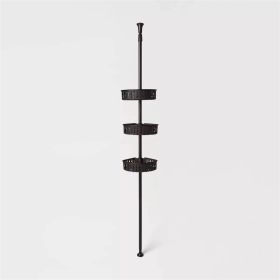 Steel Corner Tension Pole Caddy