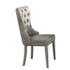 Champagne Tufted Side Chairs (Set of 2)