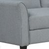 Living Room Furniture Love Seat Sofa Double Seat Sofa (Loveseat Chair)(Gray)