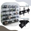 [VIDEO] 5 Tier Bookcase Home Office Open Bookshelf, Vintage Industrial Style Shelf with Metal Frame, MDF Board