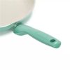 3pk (7", 9.5" & 11") Ceramic Nonstick Frypan Set - Turquoise