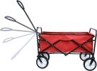 Folding Wagon Garden Shopping Beach Cart